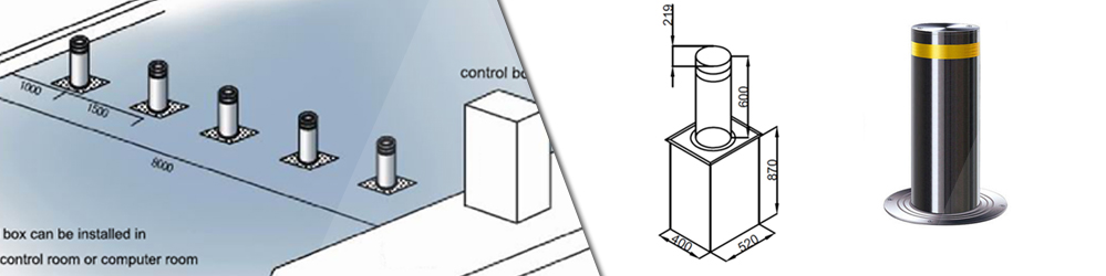 Automatic Hydraulic Bollards Chennai